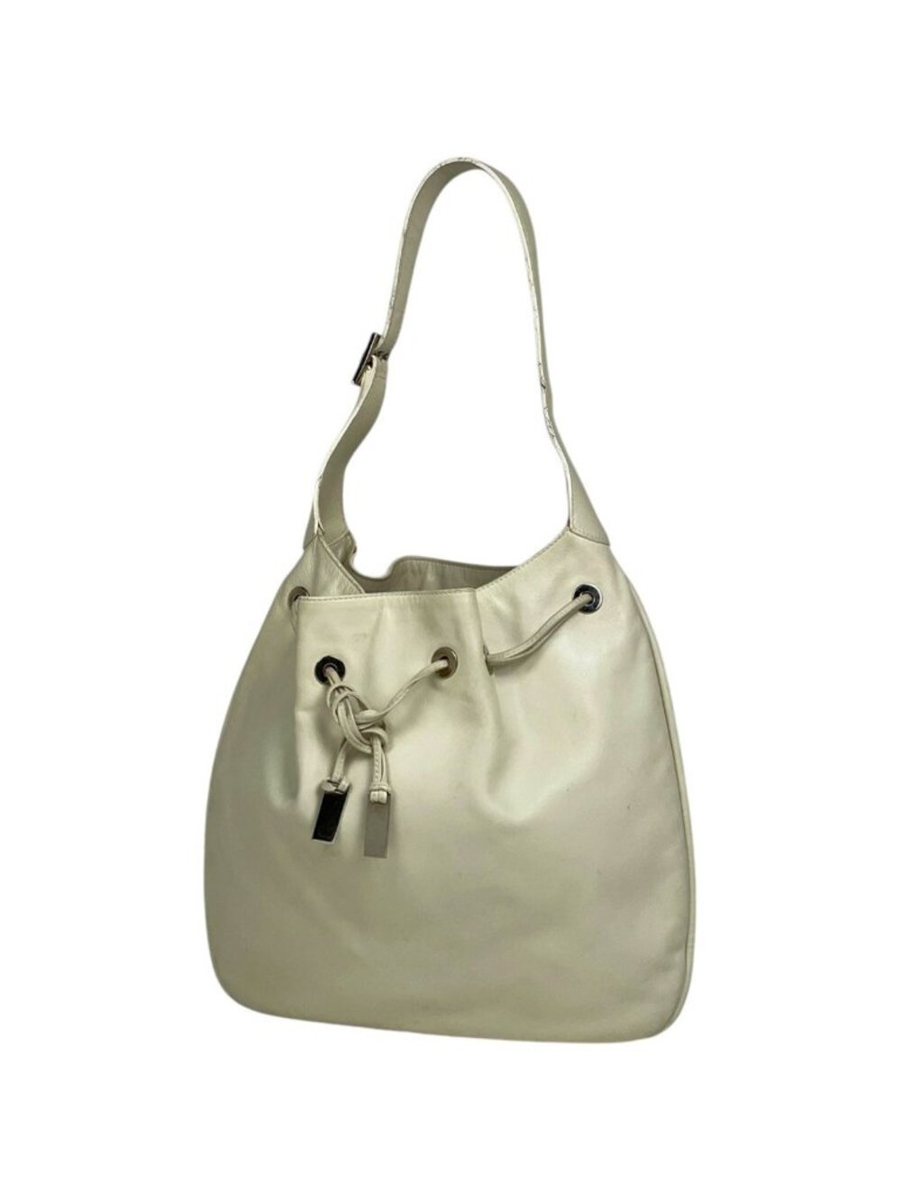 Gucci Shoulder Bag Leather White